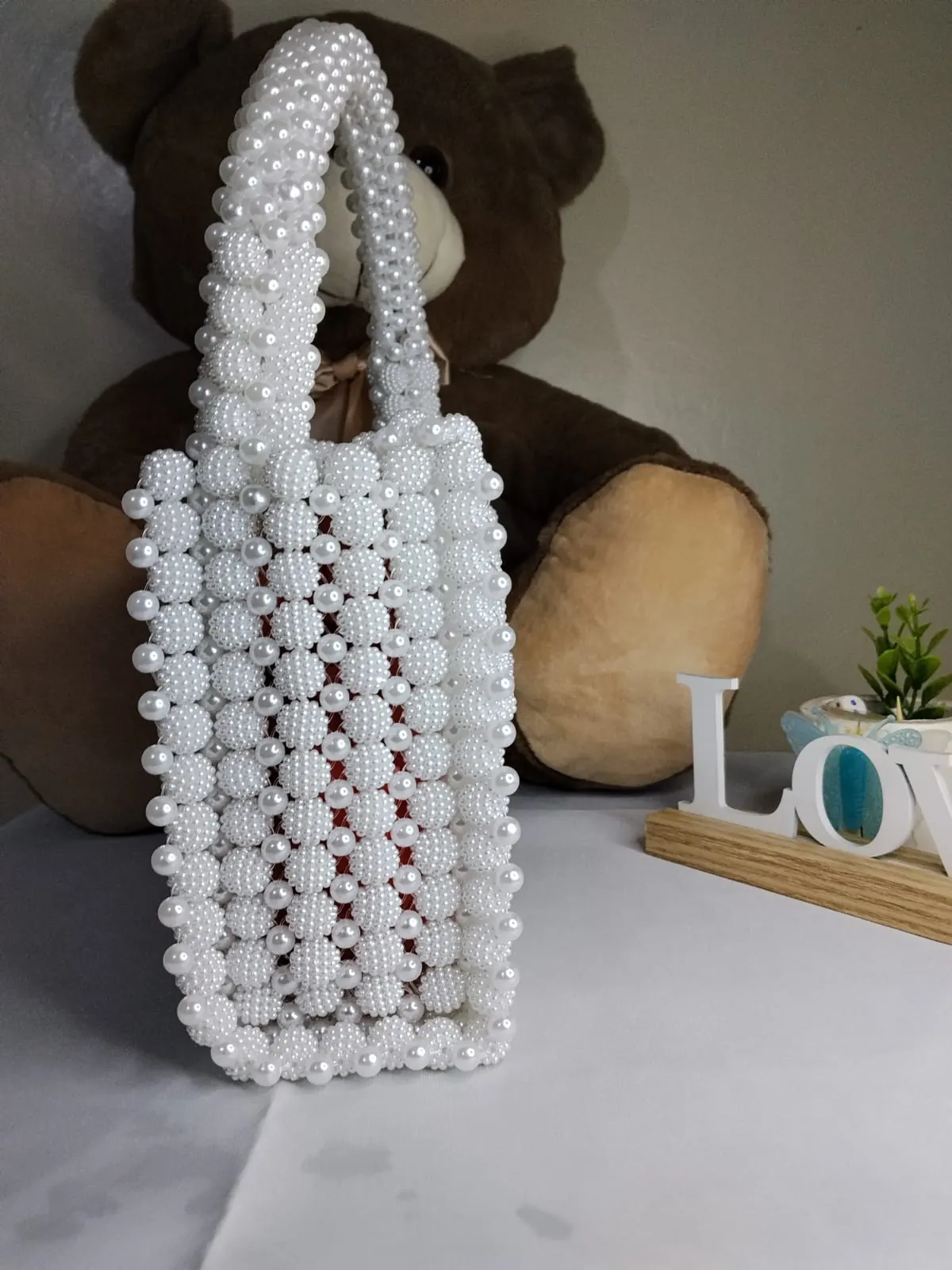 Ivory Pearl Grande Bag