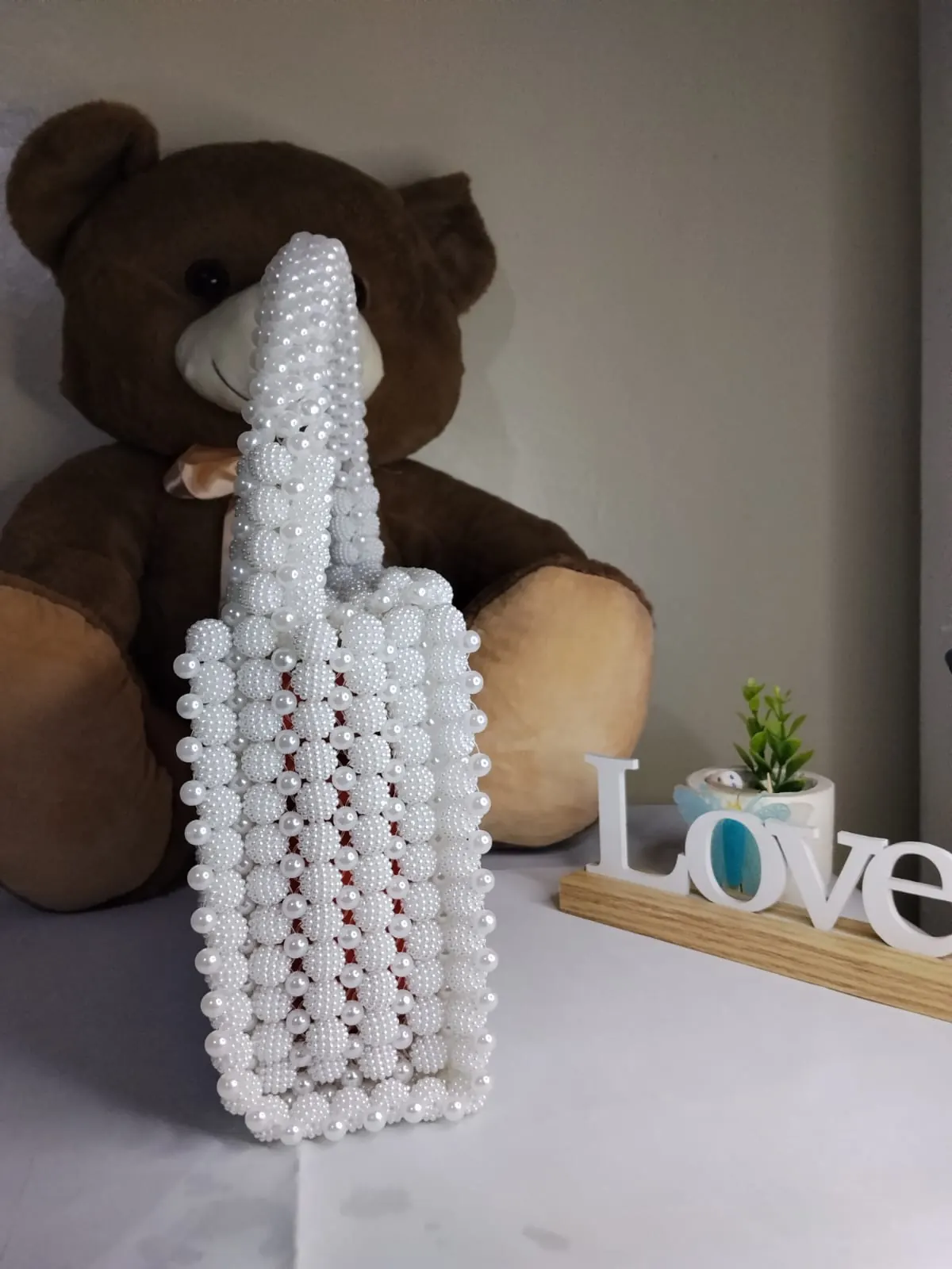 Ivory Pearl Grande Bag