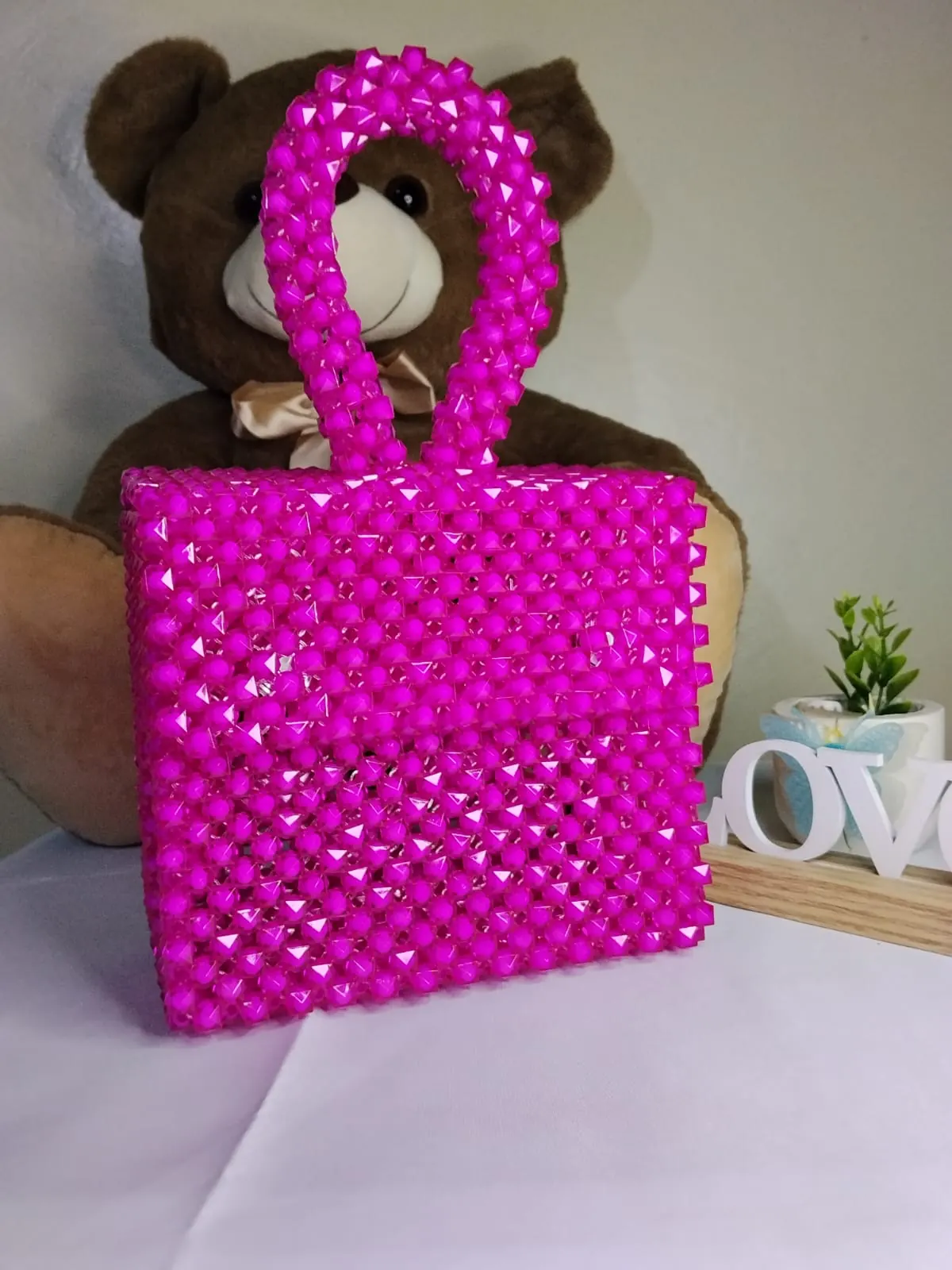 Royal Loop Beaded Bag